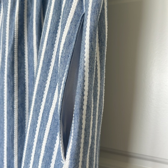 NWT LOFT Nautical Striped Cotton Dress - Picture 2 of 6